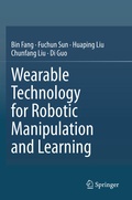 Cover: Wearable Technology for Robotic Manipulation and Learning - Springer