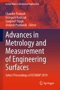 Cover: Advances in Metrology and Measurement of Engineering Surfaces - Springer