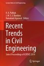 Cover: Recent Trends in Civil Engineering - Springer