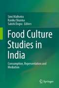 Cover: Food Culture Studies in India - Springer