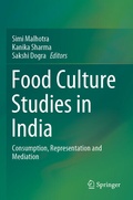 Cover: Food Culture Studies in India - Springer