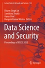 Cover: Data Science and Security - Springer