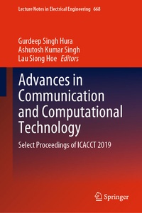 Enlarge image Cover: Advances in Communication and Computational Technology - Springer