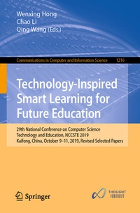 Enlarge image Cover: Technology-Inspired Smart Learning for Future Education - Springer