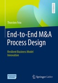 Cover: End-to-End M&A Process Design - Springer Gabler