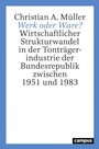 Cover: Werk oder Ware? - Campus Verlag Digital