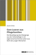 Cover: Care Leaver aus Pflegefamilien - Beltz eBook