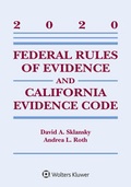 Abbildung von: Federal Rules of Evidence and California Evidence Code - Wolters Kluwer Law & Business