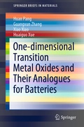 Cover: One-dimensional Transition Metal Oxides and Their Analogues for Batteries - Springer