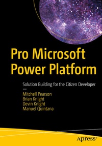 Enlarge image Cover: Pro Microsoft Power Platform - APress