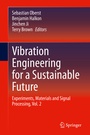 Cover: Vibration Engineering for a Sustainable Future - Springer