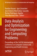 Cover: Data Analysis and Optimization for Engineering and Computing Problems - Springer