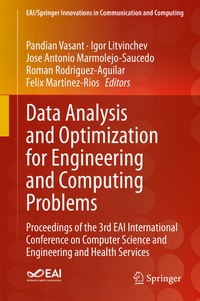 Enlarge image Cover: Data Analysis and Optimization for Engineering and Computing Problems - Springer