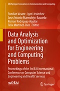 Cover: Data Analysis and Optimization for Engineering and Computing Problems - Springer