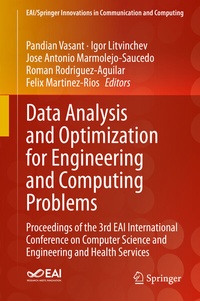 Enlarge image Cover: Data Analysis and Optimization for Engineering and Computing Problems - Springer