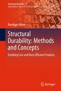 Cover: Structural Durability: Methods and Concepts - Springer