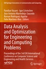 Cover: Data Analysis and Optimization for Engineering and Computing Problems - Springer