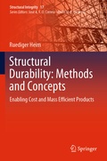 Cover: Structural Durability: Methods and Concepts - Springer