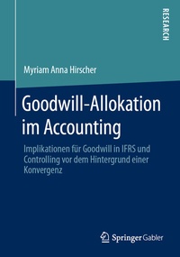 Abbildung von: Goodwill-Allokation im Accounting - Springer Gabler