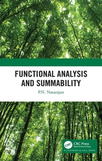 Enlarge image Cover: Functional Analysis and Summability - Chapman & Hall/CRC