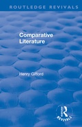 Cover: Comparative Literature - Routledge