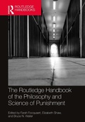 Cover: The Routledge Handbook of the Philosophy and Science of Punishment - Routledge