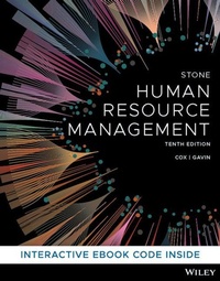 Enlarge image Cover: Human Resource Management, 10th Edition - Wiley