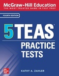 Cover: McGraw-Hill Education 5 TEAS Practice Tests, Fourth Edition - McGraw Hill LLC