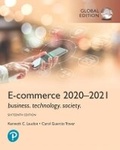 Cover: E-Commerce 2020-2021: Business, Technology and Society, Global Edition - Pearson Education Limited