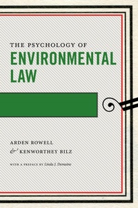 Bild: The Psychology of Environmental Law - New York University Press