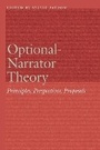Cover: Optional-Narrator Theory - University of Nebraska Press