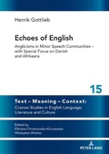 Cover: Echoes of English - Peter Lang Verlag