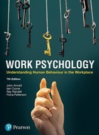 Abbildung von: Work Psychology - Pearson Education Limited