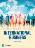 Cover: International Business - Pearson Education Limited