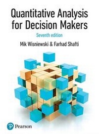 Abbildung von: Quantitative Analysis for Decision Makers - Pearson Education Limited