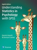 Cover: Understanding Statistics in Psychology with SPSS - Pearson Education Limited