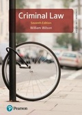 Cover: Criminal Law - Pearson Education Limited