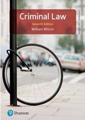 Cover: Criminal Law - Pearson Education Limited