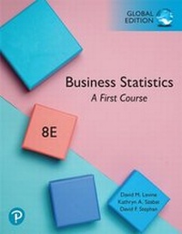 Abbildung von: Business Statistics: A First Course, Global Edition - Pearson Education Limited