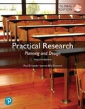 Cover: Practical Research: Planning and Design, Global Edition - Pearson Education Limited