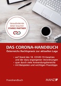 Cover: Das Corona-Handbuch &Ouml;sterreichs Rechtspraxis zur aktuellen Lage - Manz