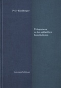 Cover: Prolegomena zu den sp&auml;tantiken Konstitutionen - frommann-holzboog