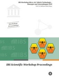 Cover: IBS Workshop Micro Air Vehicle Technologie - TUDpress