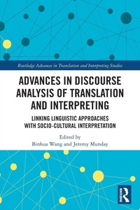 Enlarge image Cover: Advances in Discourse Analysis of Translation and Interpreting - Routledge