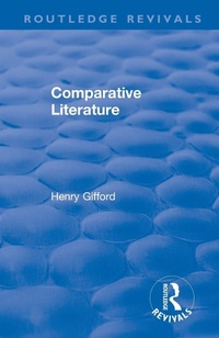 Enlarge image Cover: Comparative Literature - Routledge