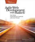 Cover: Agile Web Development with Rails 6 - PRAGMATIC BOOKSHELF