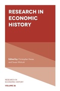 Cover: Research in Economic History - Emerald Publishing Limited