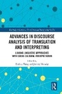 Cover: Advances in Discourse Analysis of Translation and Interpreting - Routledge