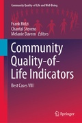 Cover: Community Quality-of-Life Indicators - Springer