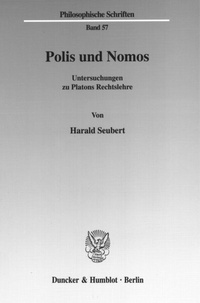 Abbildung von: Polis und Nomos. - Duncker & Humblot